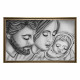 Capezzale moderno dipinto a mano su tela di cotone Tenerezza 110x65