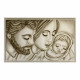 Capezzale moderno dipinto a mano su tela di cotone Tenerezza 110x65