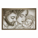 Capezzale moderno dipinto a mano su tela di cotone Tenerezza 110x65