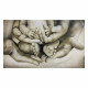 Capezzale moderno dipinto a mano su tela "Infinito" 110x65