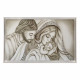 Capletto moderno dipinto a mano con la sacra famiglia Forza 110x65