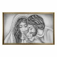 Capoletto capezzale con maternita per camera da letto Nido d'Amore 110x65