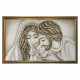 Capoletto capezzale con maternita per camera da letto Nido d'Amore 110x65