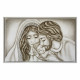 Capoletto con la sacra famiglia dipinta su tela Nido d'Amore Romantico 110x65