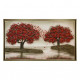 Quadro a tema natura dipinto a mano Soffio 150x80