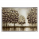 Quadro a tema natura Riflessi New 120x80 dipinto a mano su tela