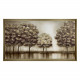 Quadro a tema natura Riflessi New 150x80 dipinto a mano su tela