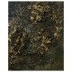 Quadro astratto dipinto a mano su tela Nel Cuore dell'Inchiostro 100x150