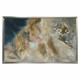 Quadro astratto dipinto a mano su tela Orizzonte Sospeso 120x80
