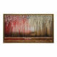 Quadro astratto dipinto a mano su tela Sogno 150x80