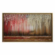 Quadro astratto moderno dipinto a mano su tela di cotone "Sogno" 130x70