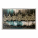 Quadro astratto su tela di cotone Notte Romantica 150x80