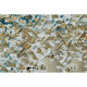 Quadro astratto su tela dipinto a mano Comete 150x80