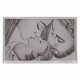 Quadro capezzale per testata letto "Bacio" 110x65