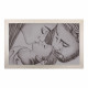 Quadro capezzale per testata letto "Bacio" 110x65