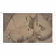 Quadro capezzale per testata letto "Bacio" 110x65