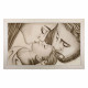 Quadro capezzale per testata letto "Bacio" 110x65