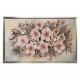 Quadro con fiori dipinto a mano Fiore in Fiore 130x70