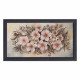 Quadro con fiori dipinto a mano Fiore in Fiore 130x70