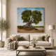 Quadro con paesaggio acrilico su tela Amore Secolare 100x100