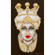 Quadro dipinto a mano Teste di Moro Crown 65x110 set 2 pezzi