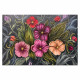 Quadro floreale dipinto su tela Pink Palette 120x80