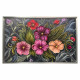 Quadro floreale dipinto su tela Pink Palette 120x80