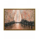 Quadro moderno acrilico su tela Sentiero Romantico 120x80