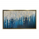 Quadro moderno astratto dipinto a mano su tela di cotone "Splendore" 130x70