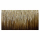 Quadro moderno astratto dipinto a mano su tela di cotone "Splendore" 130x70