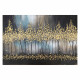 Quadro moderno astratto dipinto a mano su tela "Notte Romantica" 120x80