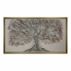 Quadro moderno con natura dipinto su tela "Quercia Bianca" 130x70