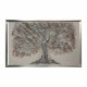 Quadro moderno con natura dipinto su tela "Quercia Bianca" 130x70