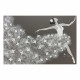Quadro moderno dipinto a mano su tela "Ballerina" 120x80