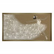 Quadro moderno dipinto a mano su tela Ballerina 150x80