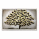 Quadro moderno dipinto a mano su tela in cotone "Candoro Bianco" 120x80