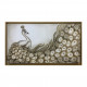 Quadro moderno dipinto a mano su tela in cotone "Narciso" 130x70