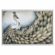 Quadro moderno dipinto a mano su tela in cotone "Narciso" 130x70
