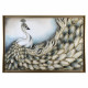 Quadro moderno dipinto a mano su tela in cotone "Narciso" 130x70