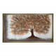 Quadro moderno dipinto su tela Quercia 130x70