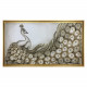 Quadro moderno su tela dipinta a mano Narciso 120x80
