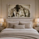 Quadro per testiera camera dal letto Relax 110x65