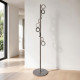 Appendiabiti da terra in metallo da design moderno