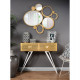 Consolle grande in metallo dal design moderno ed elegante