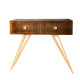 Consolle grande in metallo dal design moderno ed elegante