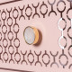 Consolle grande in metallo dal design moderno ed elegante