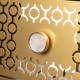 Consolle grande in metallo dal design moderno ed elegante