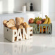 Fruttiera in metallo design moderno
