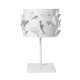 Lampada da tavolo moderna con struttura e paralume in metallo
