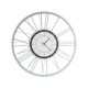 Orologio da muro rotondo in metallo con numero romani dal design moderno